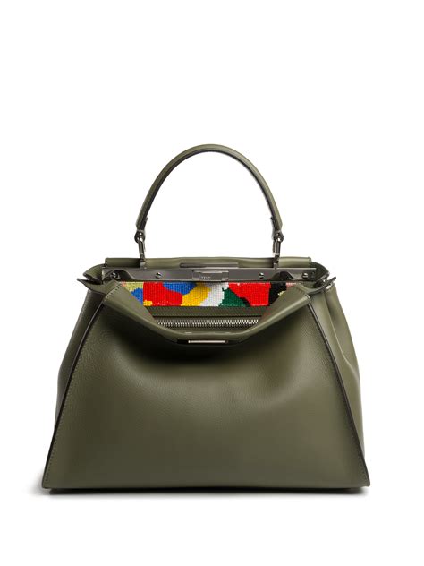 fendi bag green